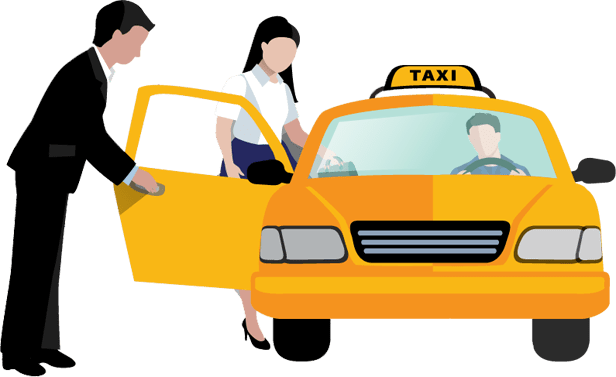 taksówka taxi w Ciechocinku